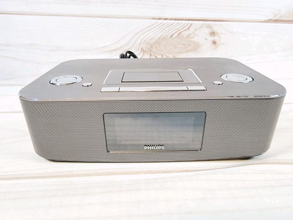 Philips DDC290B/37 iPod/iPhone Docking Entertainment System Tested No Remote